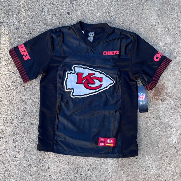 NFL Other - Kanas City Chiefs Black Jersey AFC NFL Team Apparel Patrick Mahomes Travis Kelce